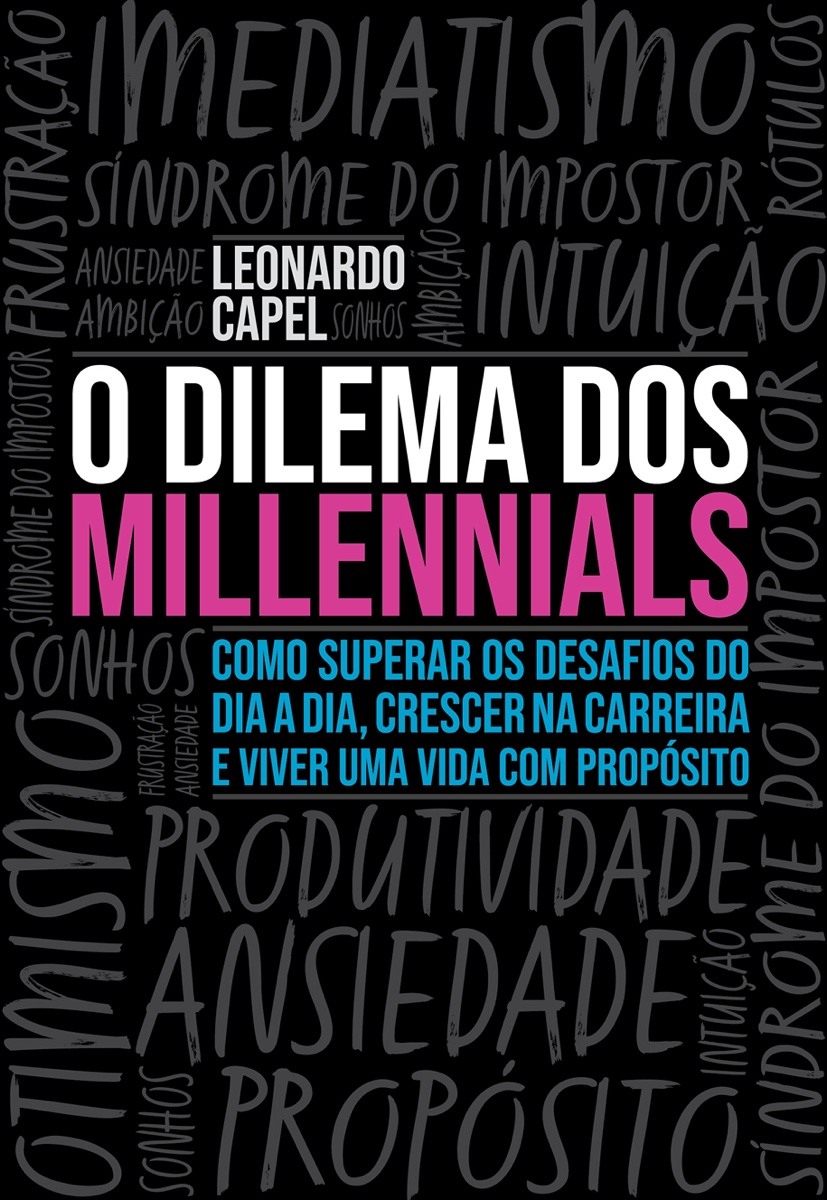 Capa do livro O Dilema dos Millennials, de Leonardo Capel