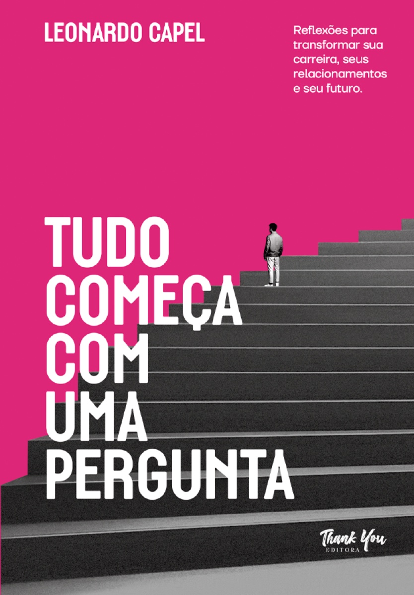 Capa de Tudo Começa Com Uma Pergunta